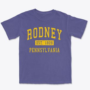 Rodney Pennsylvania Classic Established Premium Heavyweight T-shirt