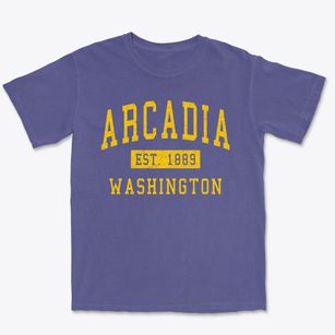 Arcadia Washington Classic Established Premium Heavyweight T-shirt