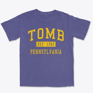 Tomb Pennsylvania Classic Established Premium Heavyweight T-shirt