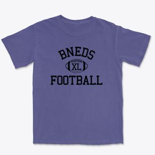 Bishop Noland Episcopal Day School Classic Football Premium Heavyweight T-shirt