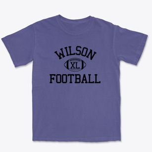 Wilson Center Classic Football Premium Heavyweight T-shirt