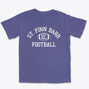 Saint Finn Barr School Classic Football Premium Heavyweight T-shirt