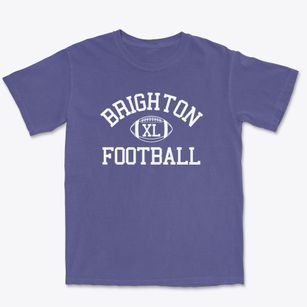 Brighton High School Classic Football Premium Heavyweight T-shirt