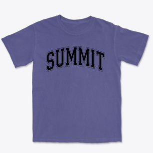 Summit Elementary School Varsity Arch Premium Heavyweight T-shirt
