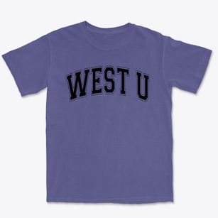 West University High School Varsity Arch Premium Heavyweight T-shirt