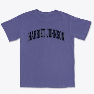 Harriet Johnson Elementary School Varsity Arch Premium Heavyweight T-shirt