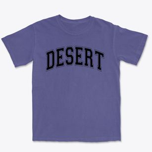 Desert Christian Middle School Varsity Arch Premium Heavyweight T-shirt