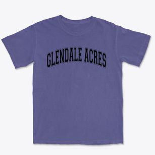 Glendale Acres Elementary School Varsity Arch Premium Heavyweight T-shirt