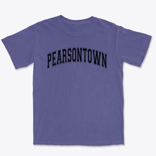 Pearsontown Elementary School Varsity Arch Premium Heavyweight T-shirt