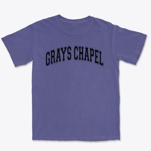 Grays Chapel School Varsity Arch Premium Heavyweight T-shirt