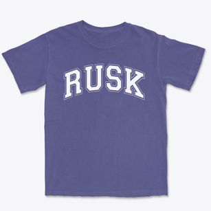 Rusk Primary School Varsity Arch Premium Heavyweight T-shirt