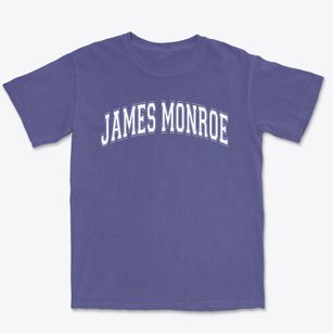 James Monroe High School Varsity Arch Premium Heavyweight T-shirt