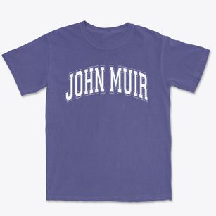 John Muir Elementary School Varsity Arch Premium Heavyweight T-shirt