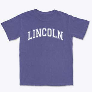 Lincoln Elementary School Varsity Arch Premium Heavyweight T-shirt