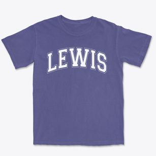 Lewis Elementary School Varsity Arch Premium Heavyweight T-shirt