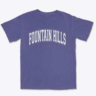 Fountain Hills Middle School Varsity Arch Premium Heavyweight T-shirt