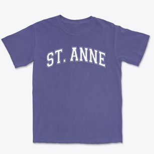 Saint Anne School Varsity Arch Premium Heavyweight T-shirt