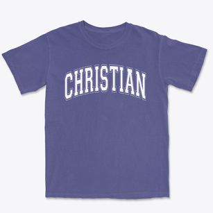 Christian Community School Varsity Arch Premium Heavyweight T-shirt