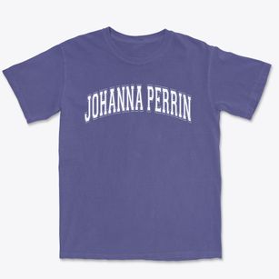 Johanna Perrin Middle School Varsity Arch Premium Heavyweight T-shirt