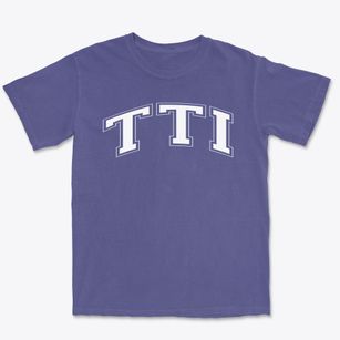 Texas Torah Institute Varsity Arch Premium Heavyweight T-shirt