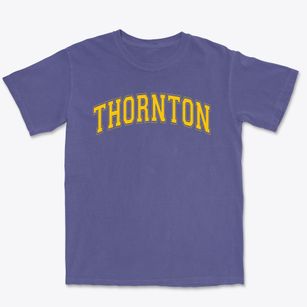 Thornton Elementary School Varsity Arch Premium Heavyweight T-shirt