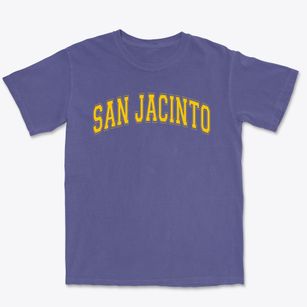 San Jacinto Christian Academy Varsity Arch Premium Heavyweight T-shirt