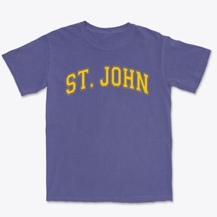 St. John-endicott High School Varsity Arch Premium Heavyweight T-shirt