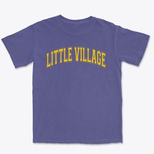 Little Village Varsity Arch Premium Heavyweight T-shirt