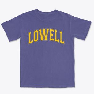 Lowell Elementary School Varsity Arch Premium Heavyweight T-shirt