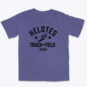 Helotes Elementary School Track and Field Premium Heavyweight T-shirt