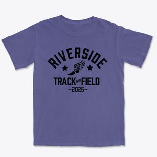 Riverside Elementary School Track and Field Premium Heavyweight T-shirt