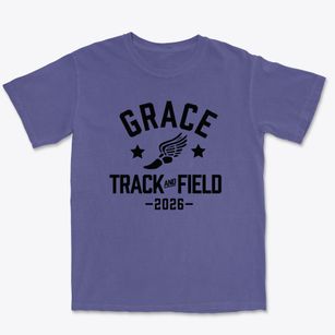 Grace Lutheran School Track and Field Premium Heavyweight T-shirt