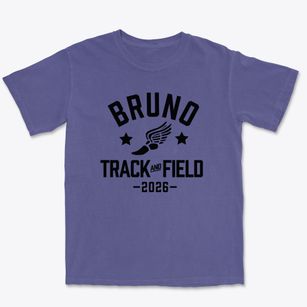 Bruno Public School Track and Field Premium Heavyweight T-shirt