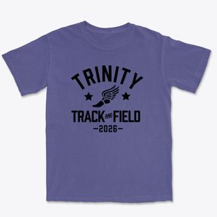 Trinity Christian School Track and Field Premium Heavyweight T-shirt