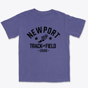 Newport Middle School Track and Field Premium Heavyweight T-shirt