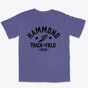 Hammond School Track and Field Premium Heavyweight T-shirt