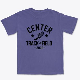 Center Elementary School Track and Field Premium Heavyweight T-shirt