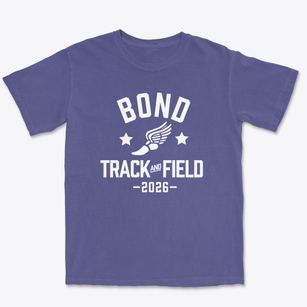 Bond Elementary School Track and Field Premium Heavyweight T-shirt