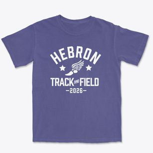 Hebron Middle School Track and Field Premium Heavyweight T-shirt