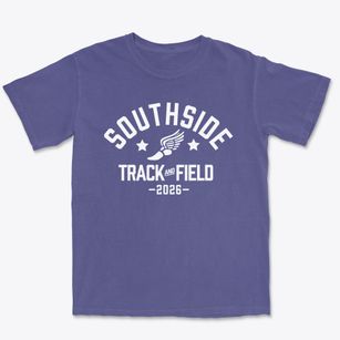 Southside Elementary School Track and Field Premium Heavyweight T-shirt