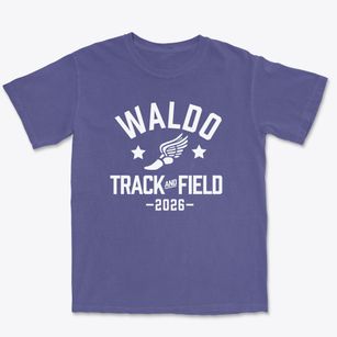 Waldo Elementary School Track and Field Premium Heavyweight T-shirt