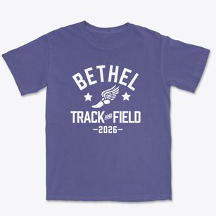 Bethel Christian Academy Track and Field Premium Heavyweight T-shirt