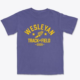 Wesleyan Christian Academy Track and Field Premium Heavyweight T-shirt