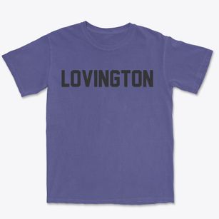 Lovington Illinois Classic Block Premium Heavyweight T-shirt