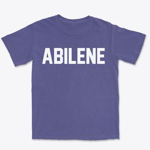 Abilene Kansas Classic Block Premium Heavyweight T-shirt