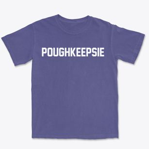 Poughkeepsie New York Classic Block Premium Heavyweight T-shirt