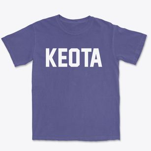 Keota Iowa Classic Block Premium Heavyweight T-shirt