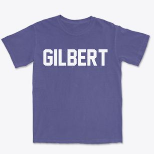 Gilbert West Virginia Classic Block Premium Heavyweight T-shirt