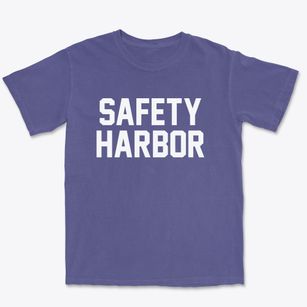 Safety Harbor Florida Classic Block Premium Heavyweight T-shirt