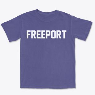 Freeport Kansas Classic Block Premium Heavyweight T-shirt